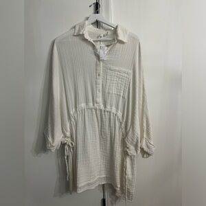 Elan Double Gauze Dress Coverup MED